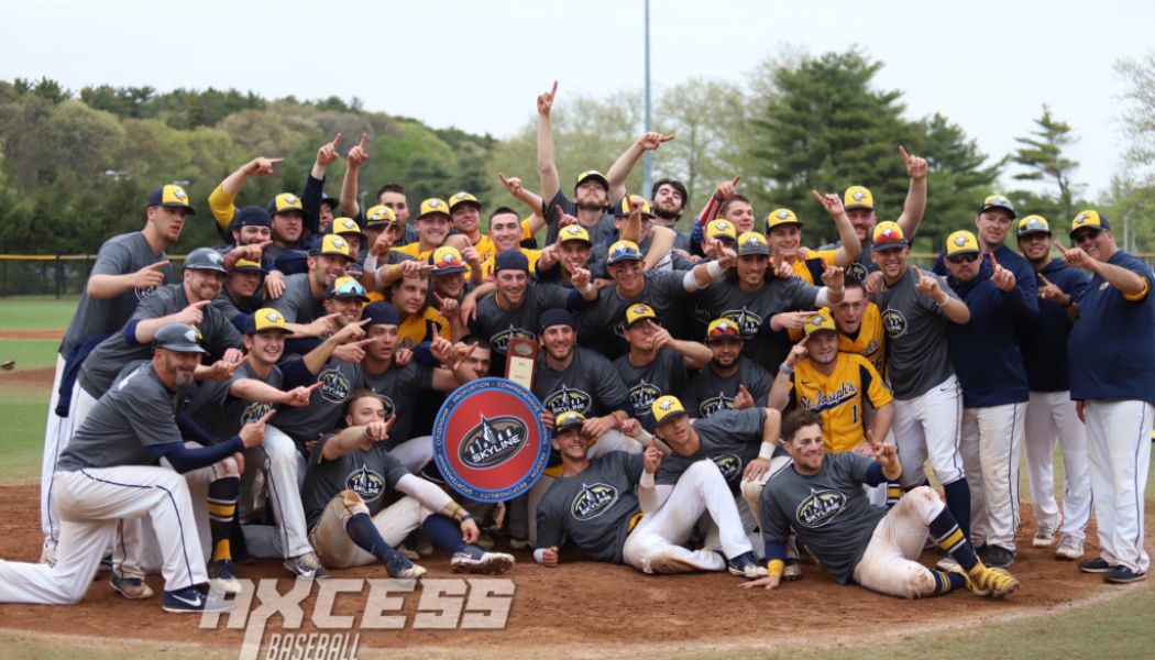 OTD: St. Joseph’s Outlasts USMMA in 11-Inning Thriller to Capture Skyline Conference Title