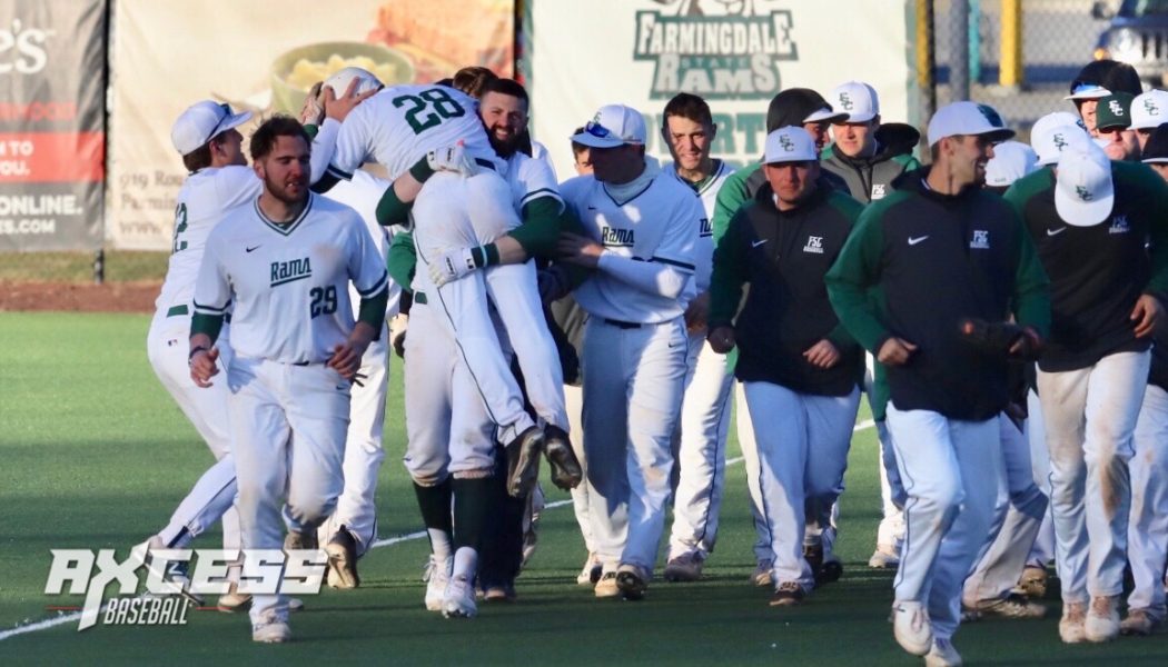Cam Alfano’s Suicide Squeeze Sends Farmingdale to Skyline Conference Finals