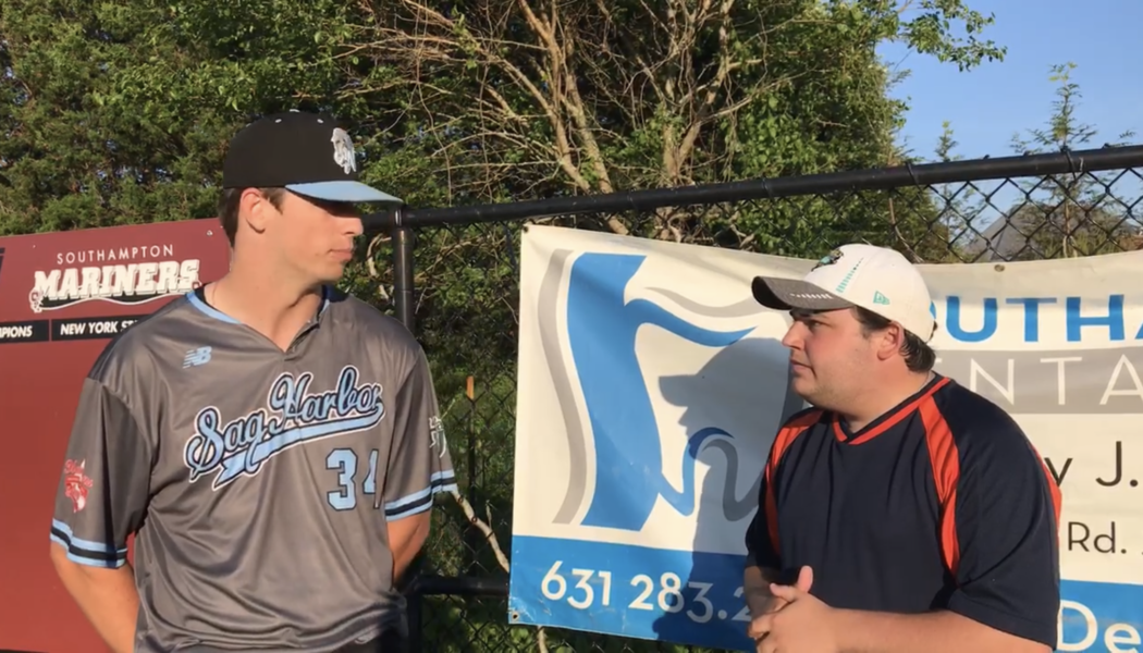 Nick Murray Pitches Brilliantly in Sag Harbor’s 2-0 Win
