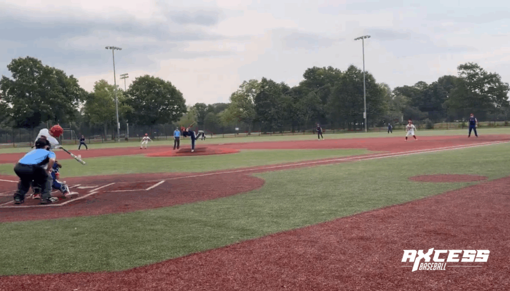 14u LI Elite Prospects Takes a Rain Shortened 6-1 Victory Powered by the Bat of Chris Hall and Arm of Lucas Sweeting